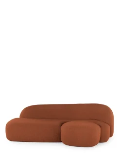 Outlet Aaland divano tessuto gorgone Divani E Pouf