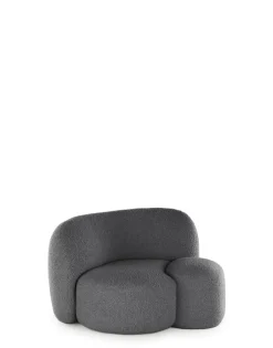 Online Aaland poltrona tessuto bouclé new stretch Poltrone