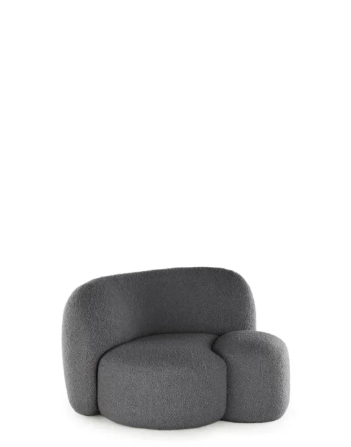 Online Aaland poltrona tessuto bouclé new stretch Poltrone
