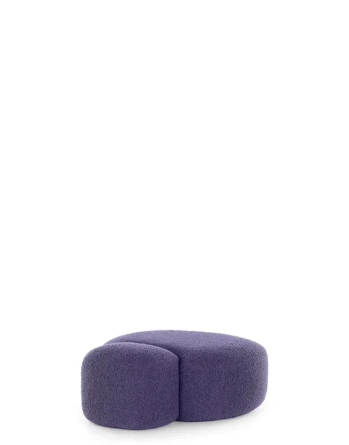 Clearance Aaland pouf tessuto bouclé new stretch Divani E Pouf