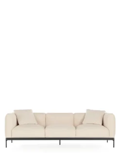 Clearance Asia divano 3 posti (cotone structure) Divani E Pouf