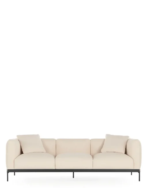 Clearance Asia divano 3 posti (cotone structure) Divani E Pouf