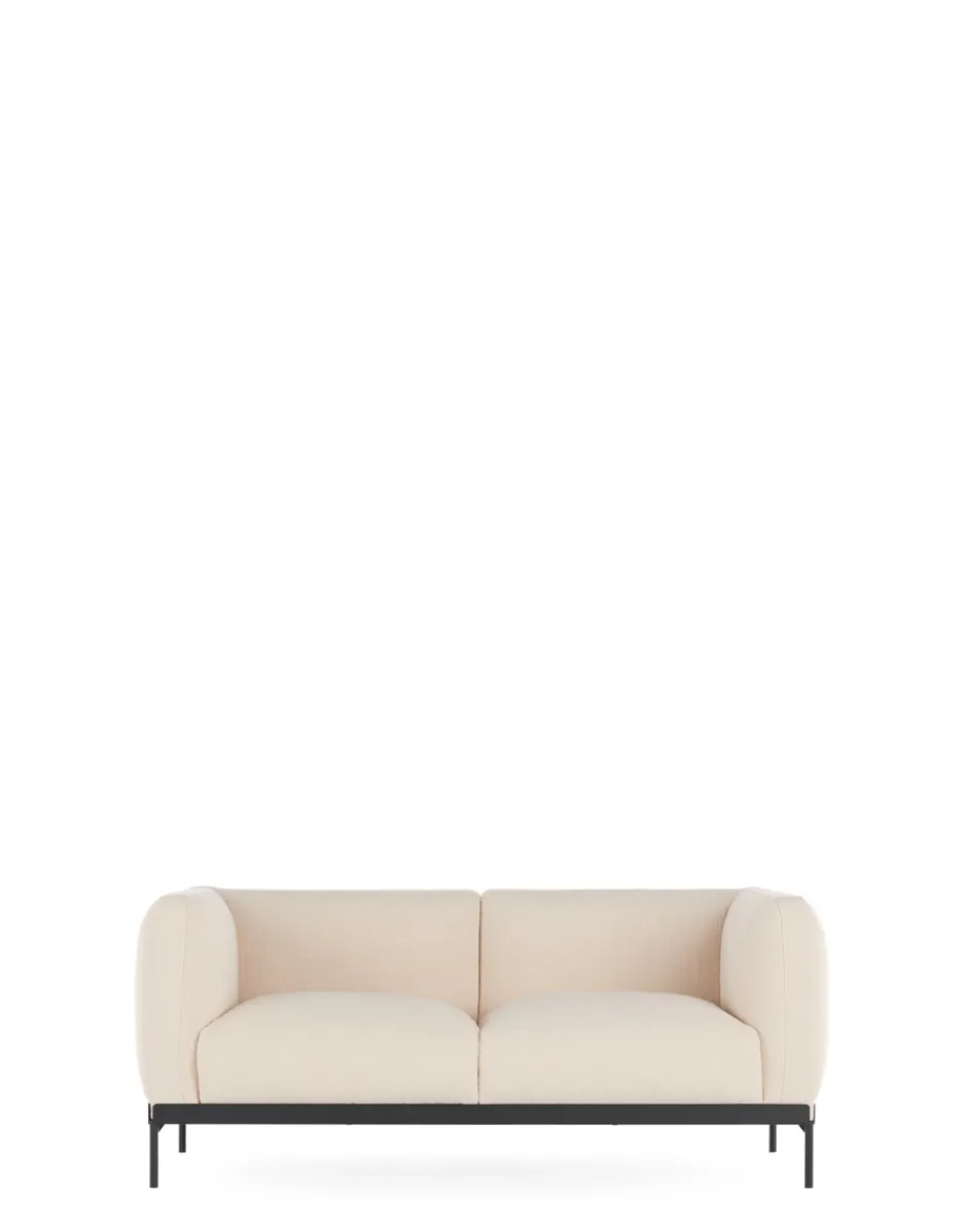 Online Asia divano 2 posti (cotone structure) Divani E Pouf