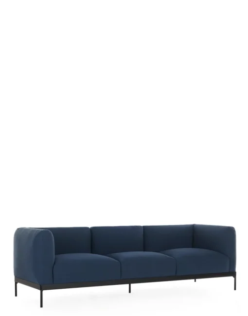 Discount Asia divano 3 posti (cotone plain) Divani E Pouf