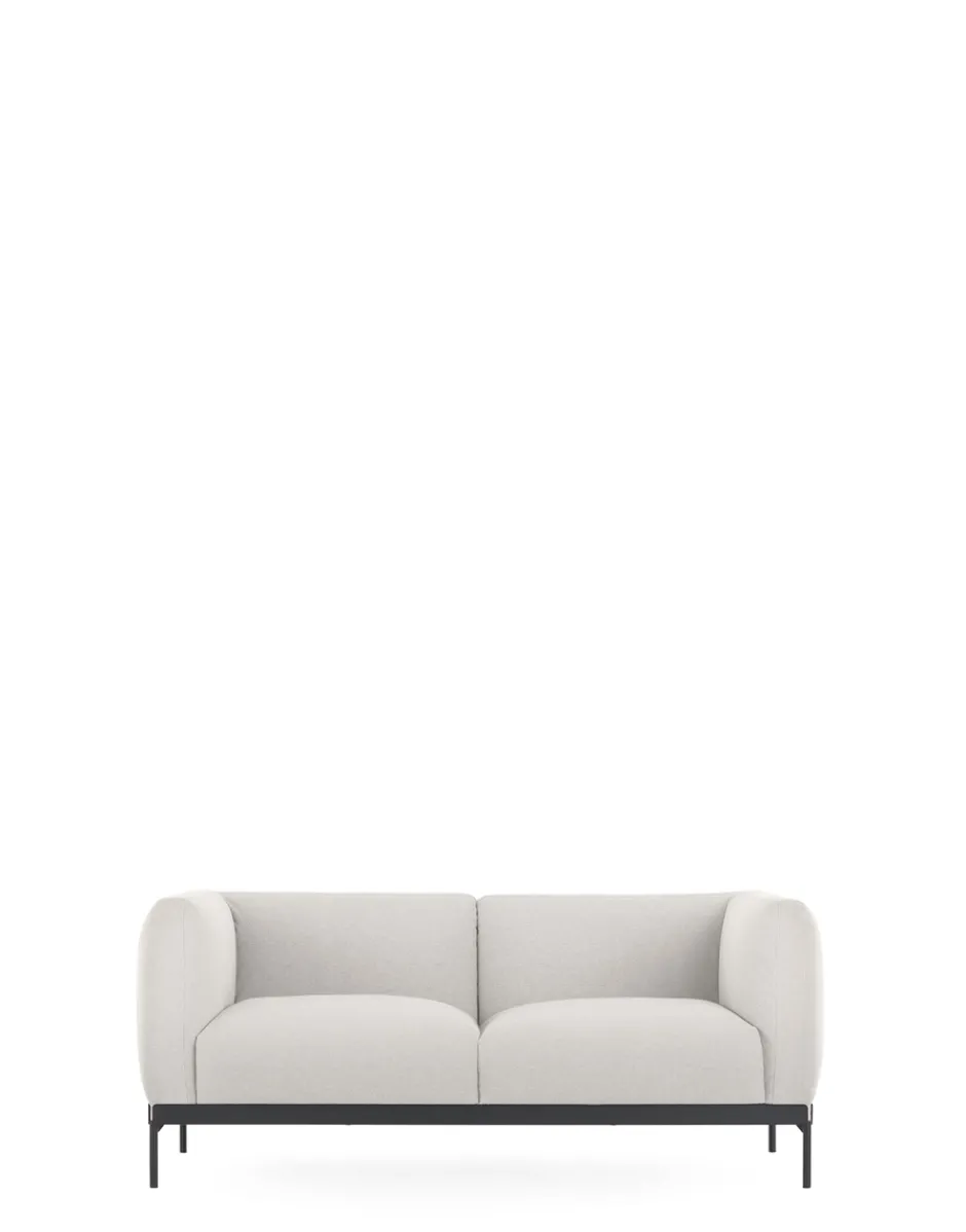 Clearance Asia divano 2 posti (cotone plain) Divani E Pouf