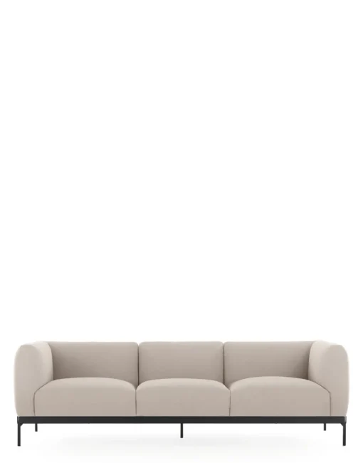 Outlet Asia divano 3 posti (cotone plain) Divani E Pouf