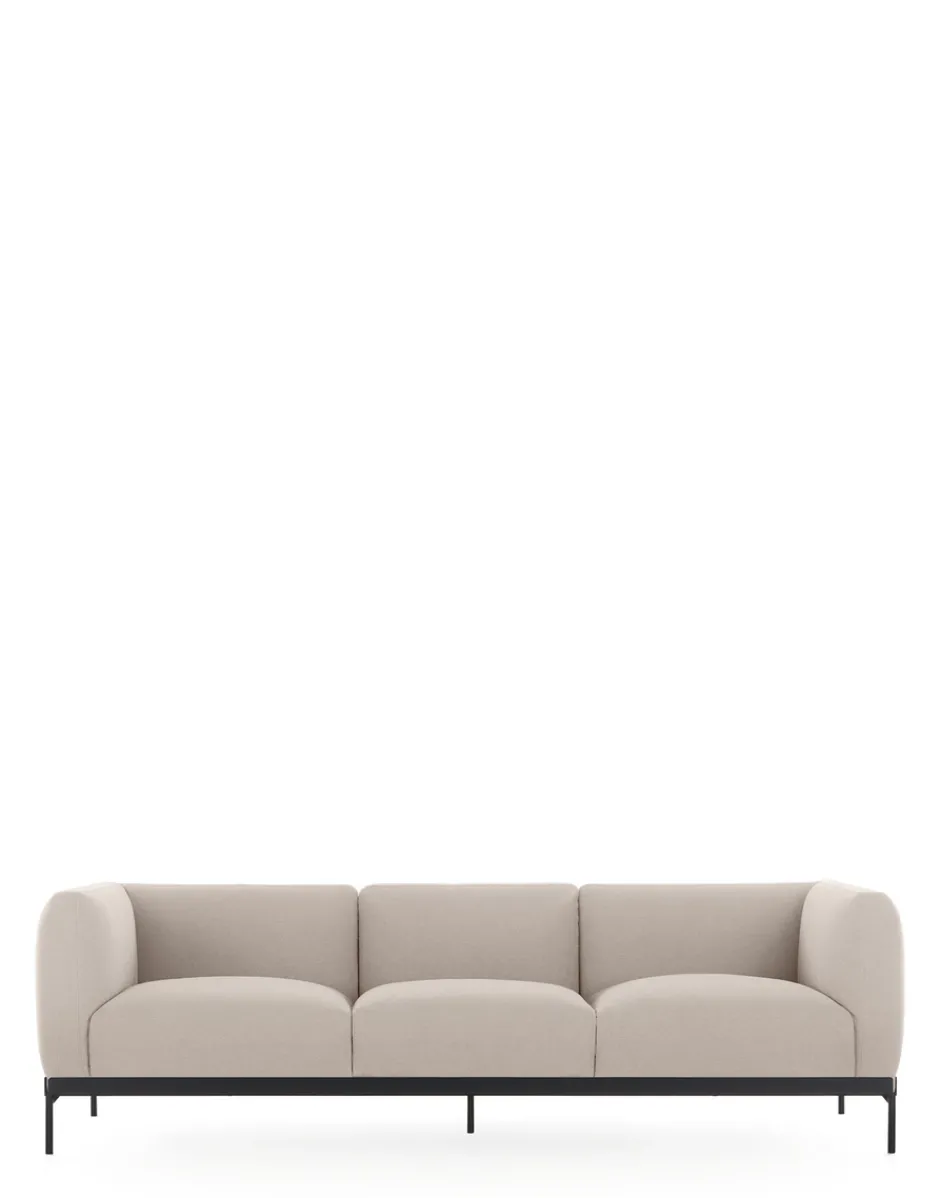 Outlet Asia divano 3 posti (cotone plain) Divani E Pouf