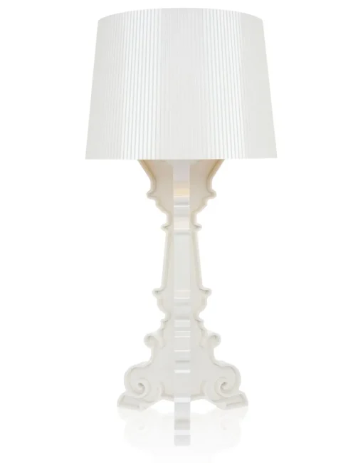 Hot Bourgie white and gold Lampade Da Tavolo