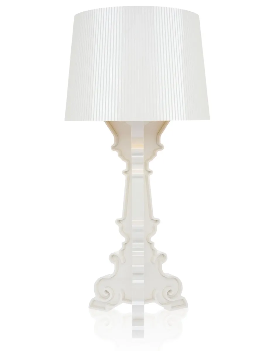 Hot Bourgie white and gold Lampade Da Tavolo