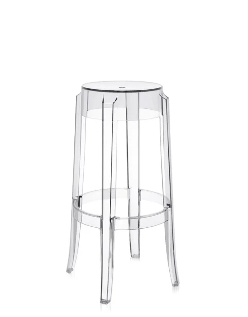 Outlet Charles ghost 75 cm (2 sgabelli) Sgabelli