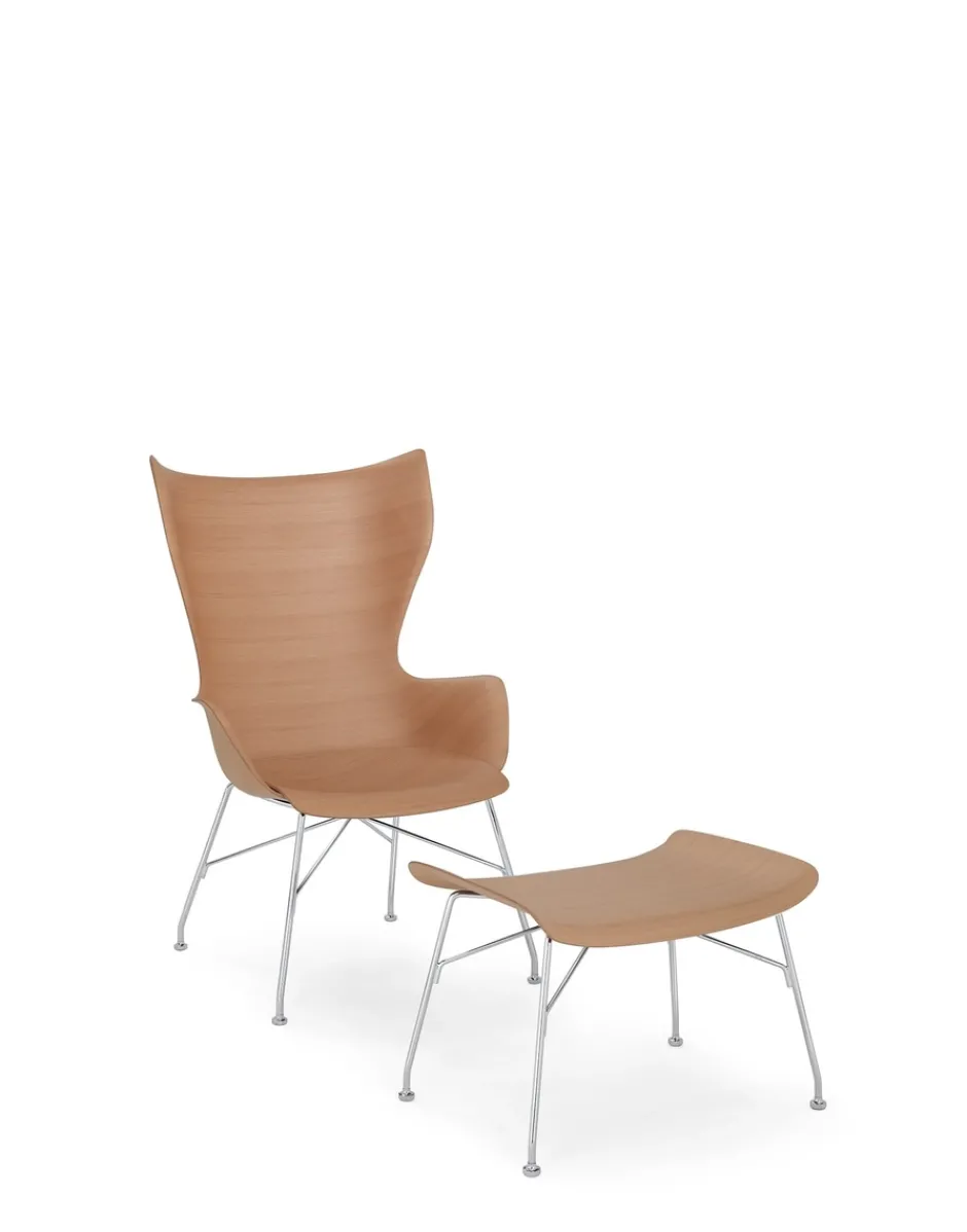 Discount K/wood legno basic veneer Poltrone