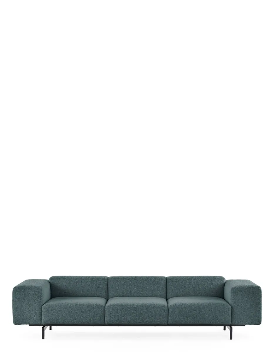 Discount Largo 3 posti curly Divani E Pouf