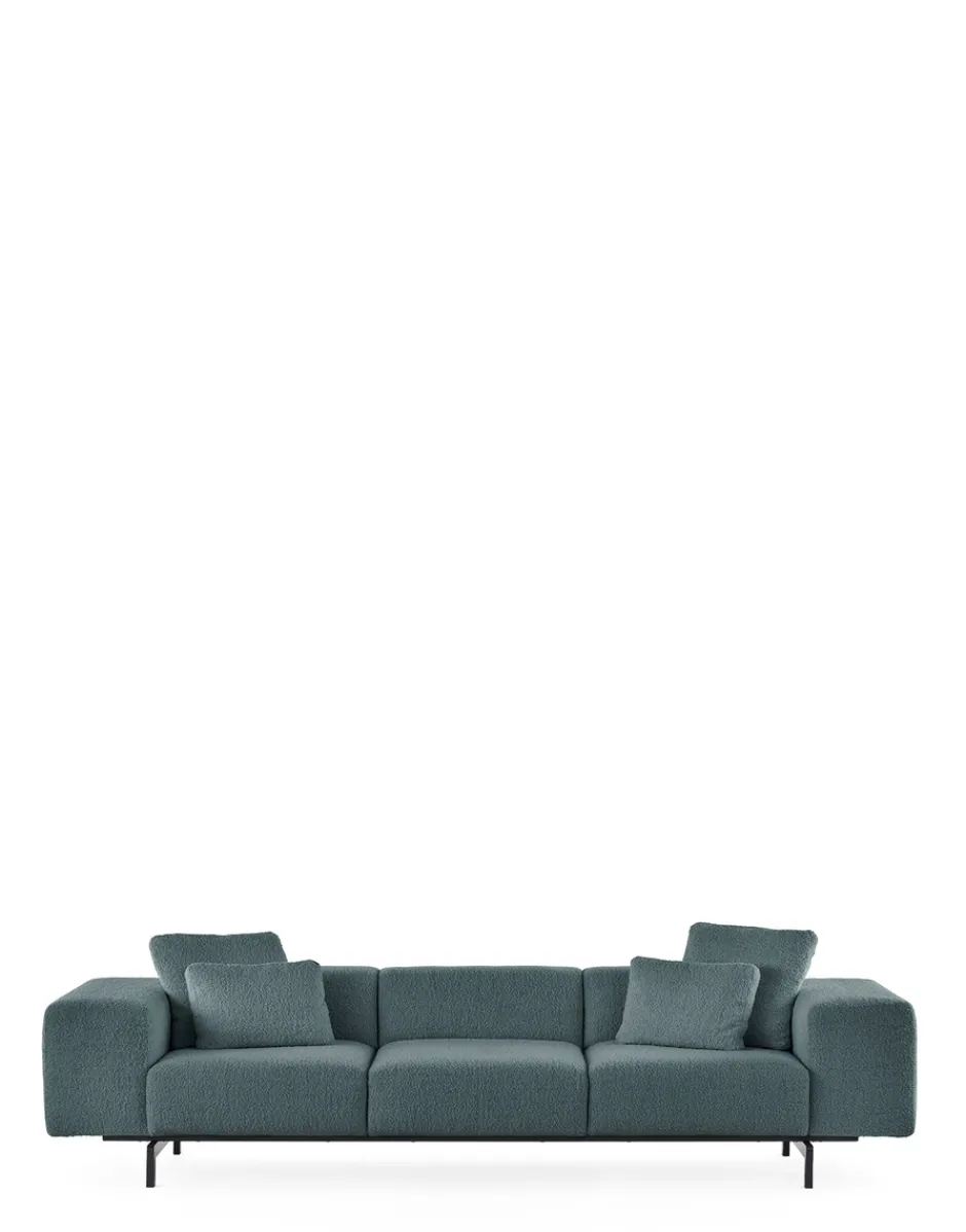 Discount Largo 3 posti curly Divani E Pouf