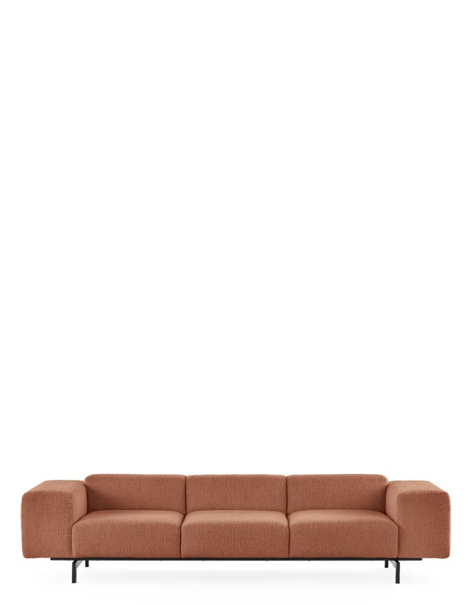 Online Largo 3 posti curly Divani E Pouf