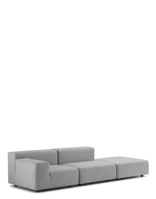Clearance Plastics outdoor due posti + pouf Divani E Pouf