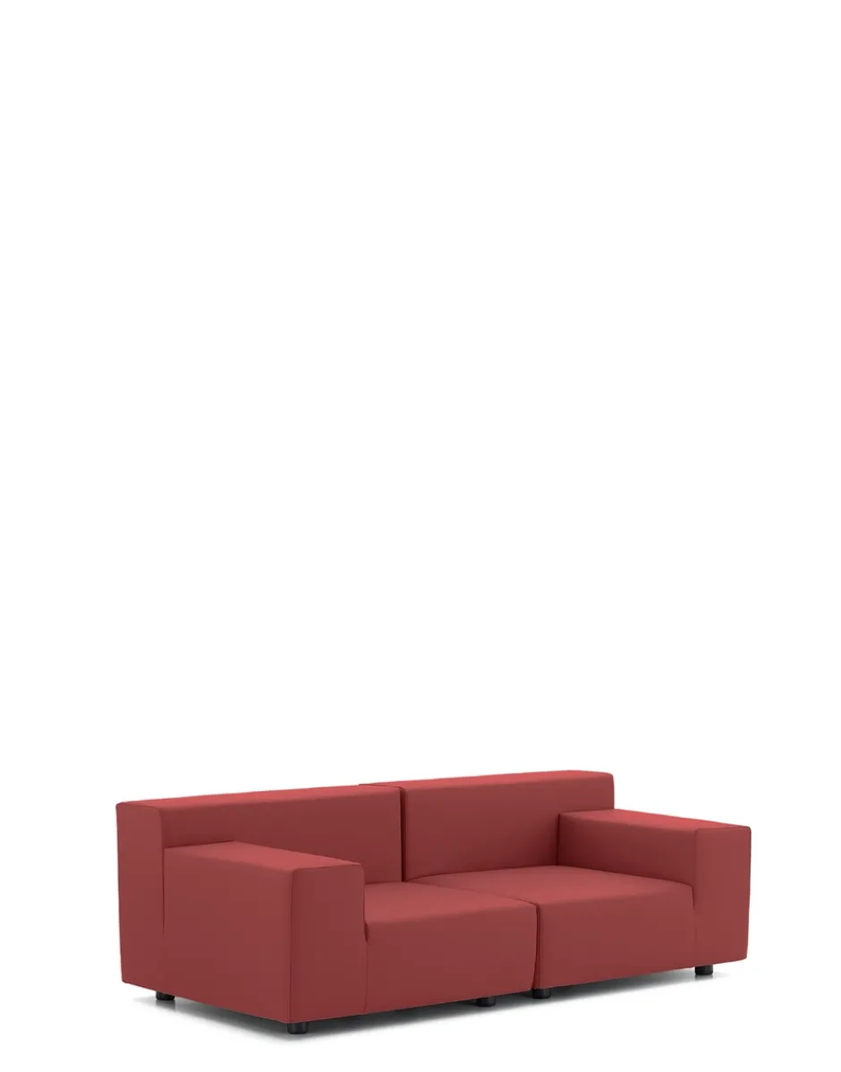 Clearance Plastics tech fabric due posti Divani E Pouf