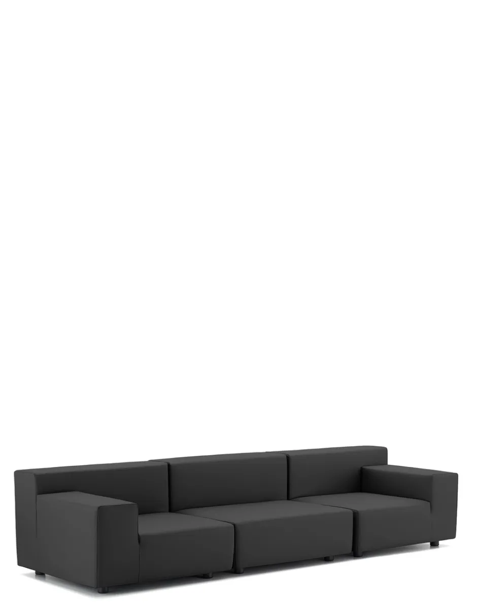 Plastics tech fabric tre posti Divani E Pouf