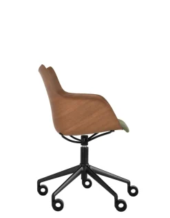 Discount Q/wood rotelle soft Poltroncine
